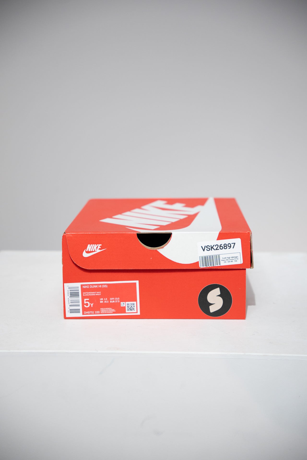 Dunk High Midnight Navy GS (Taille 37,5)