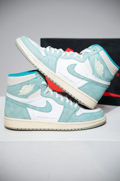 Jordan 1 High Turbo green (Taille 43)