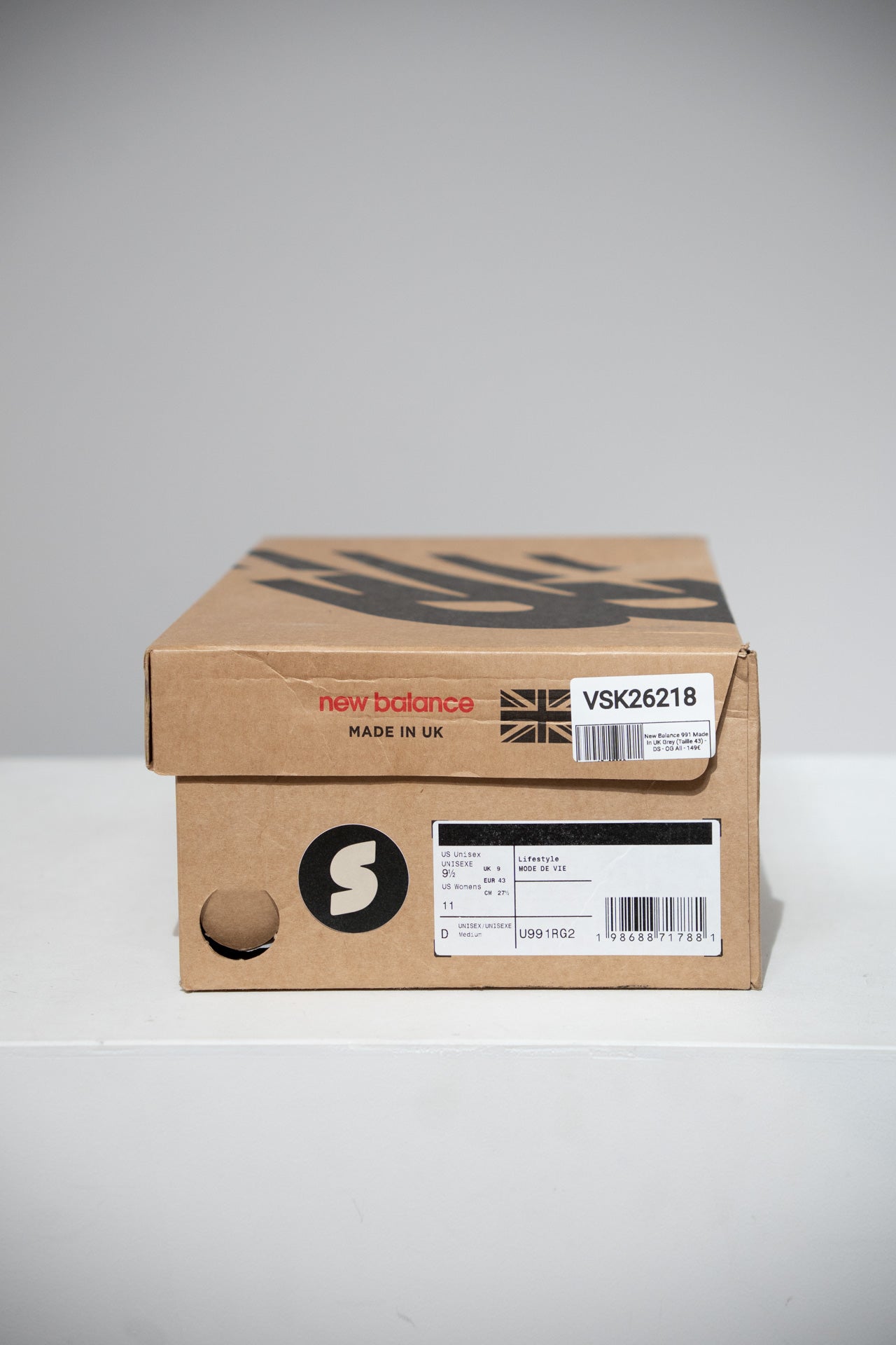 New Balance 991 Made In UK Grey (Taille 43)