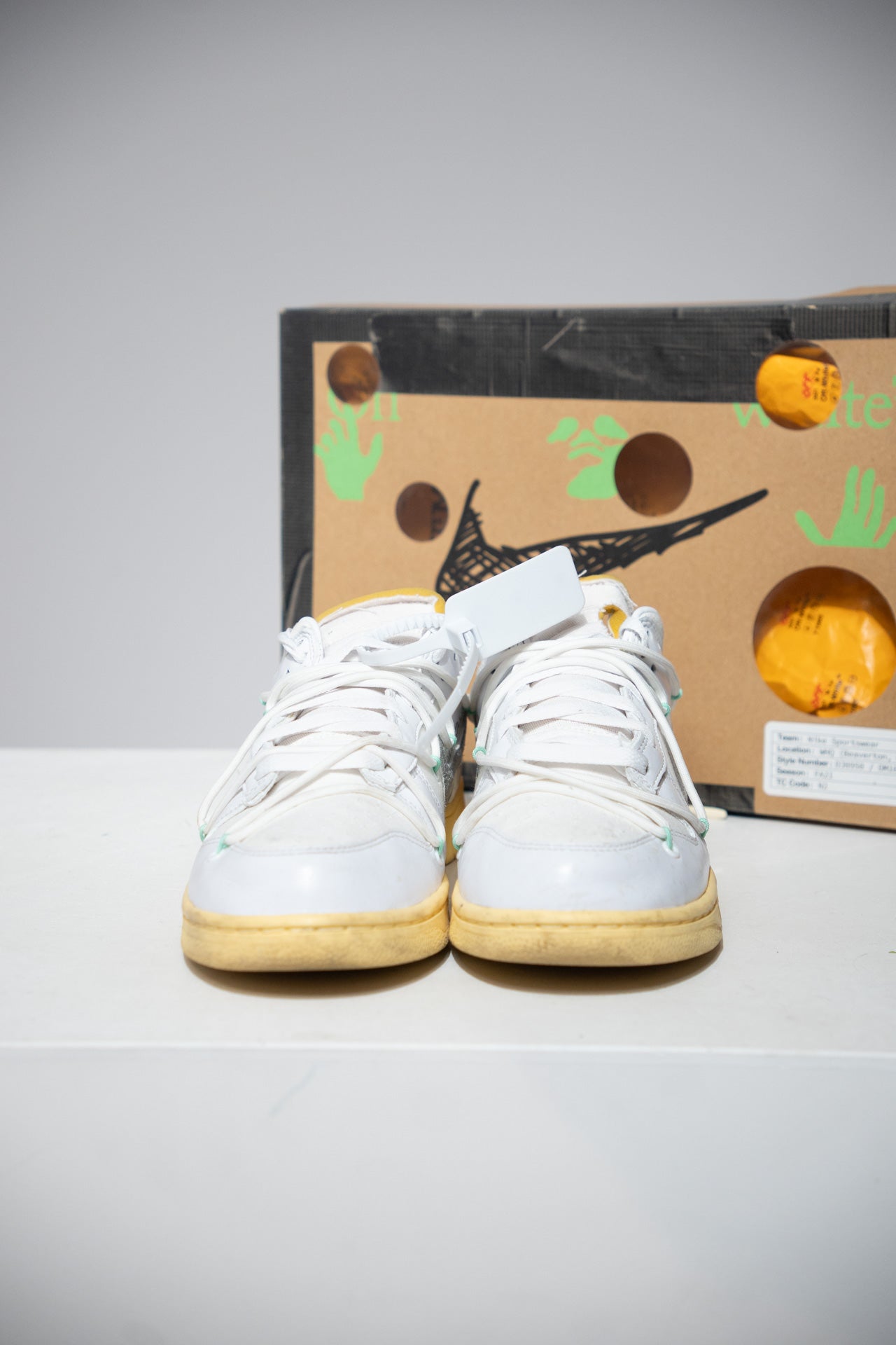 Dunk Low Off-White Lot 01/50 (Taille 43)