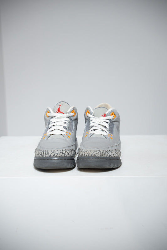 Jordan 3 Cool Grey GS (Taille 38,5)