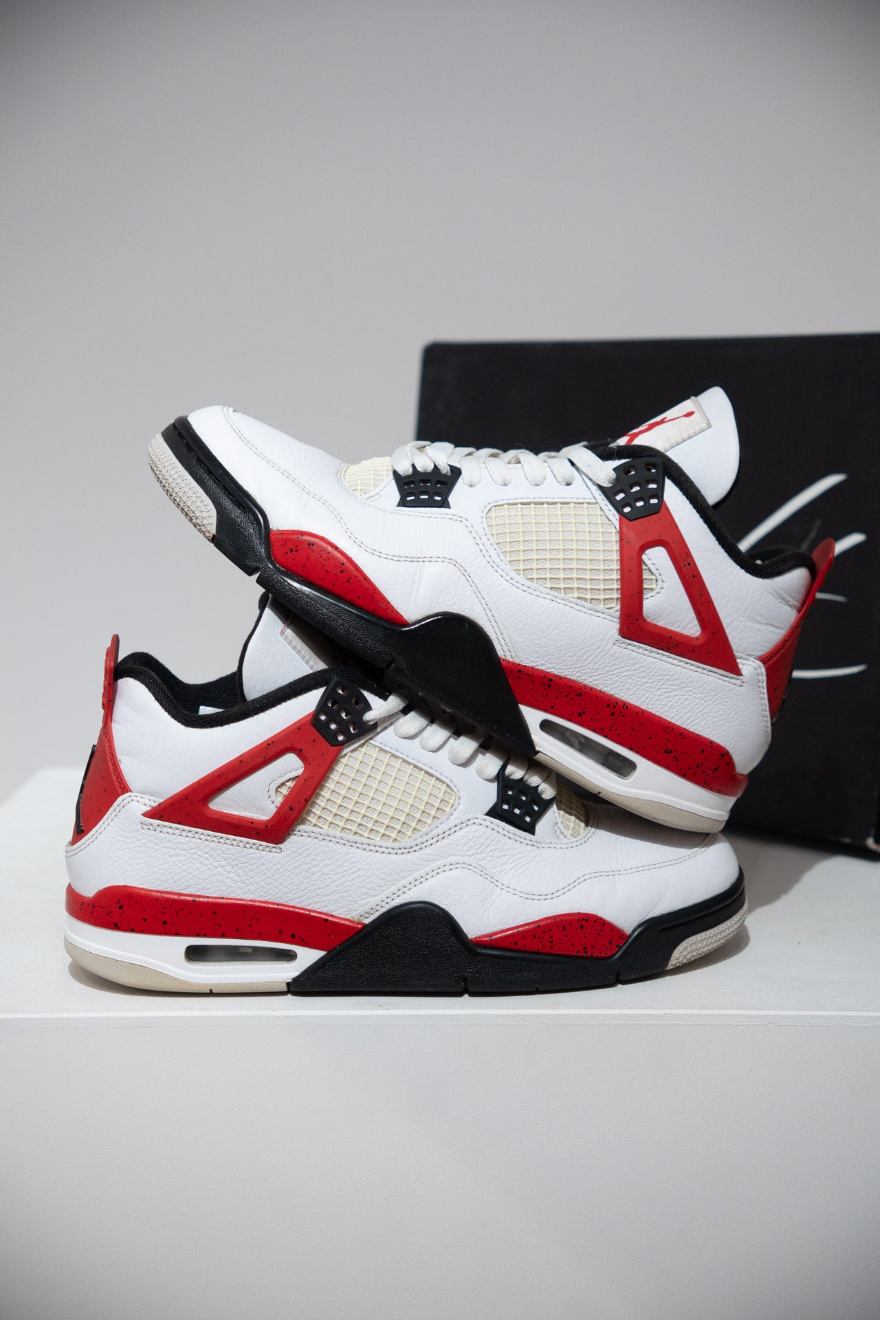 Jordan 4 Red Cement (Taille 43)