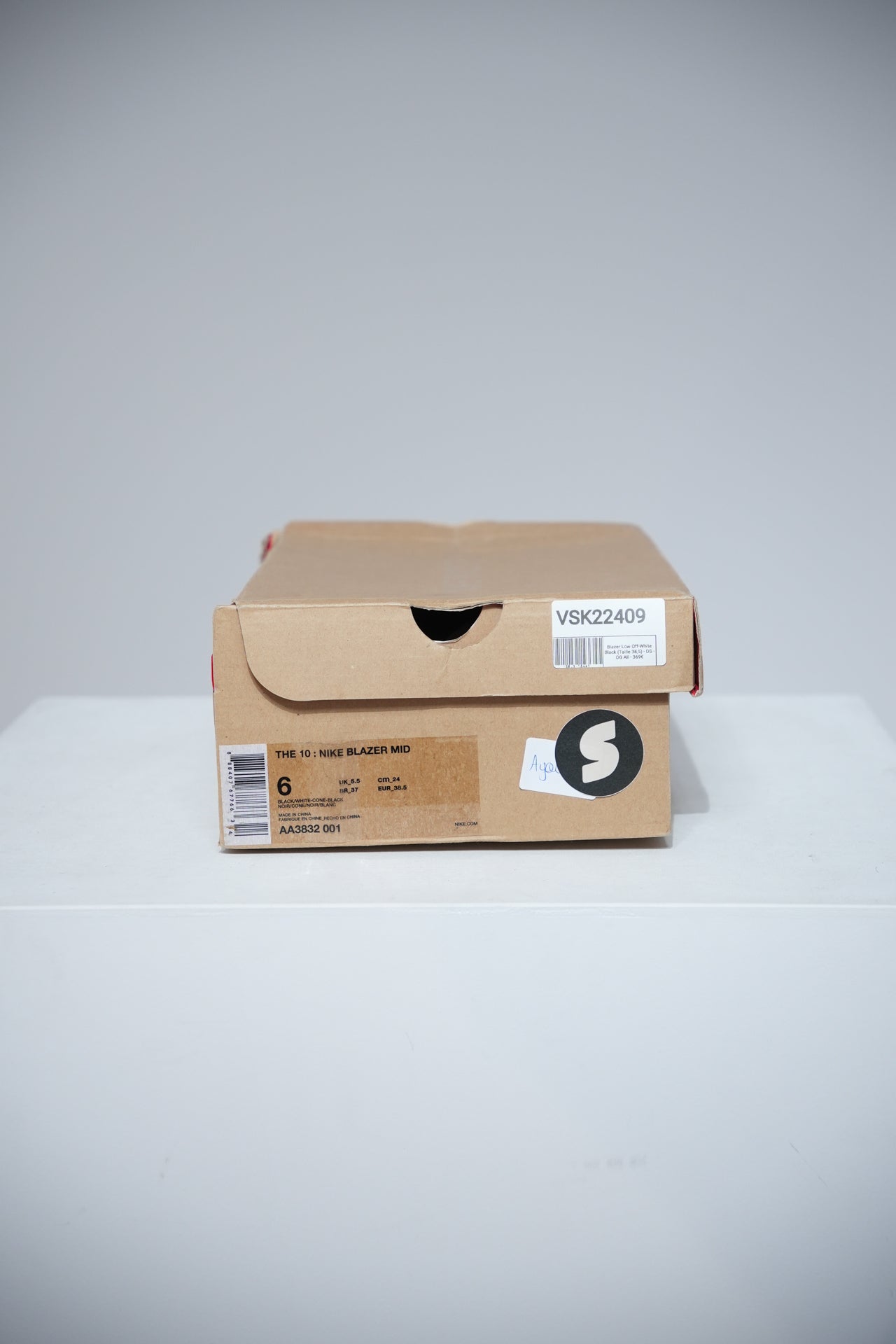 Blazer Low Off-White Black (Taille 38,5)