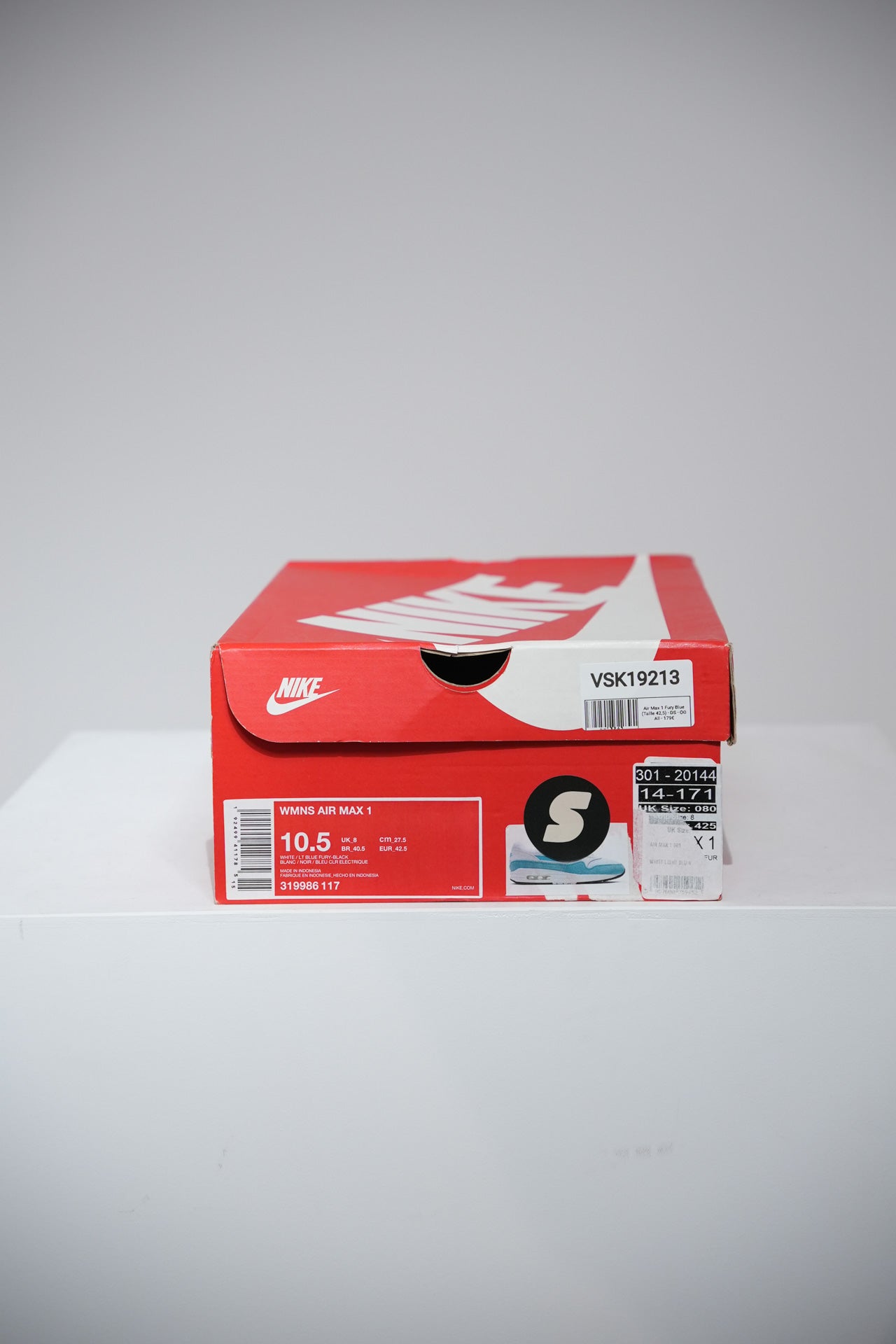 Air Max 1 Fury Blue (Taille 42,5)