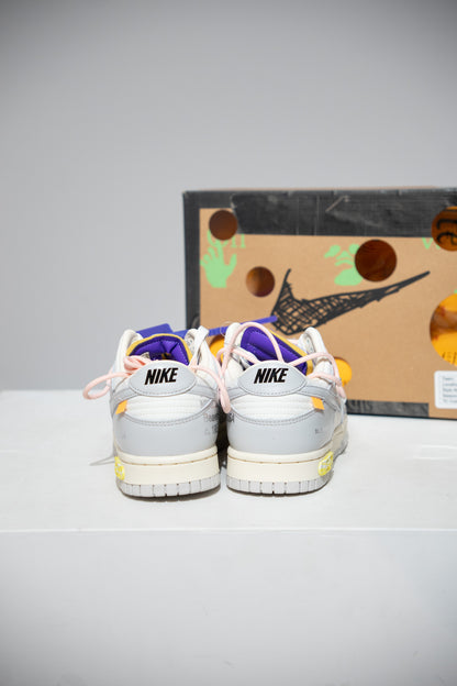 Dunk Low Off White Lot 24/50 (Taille 41)
