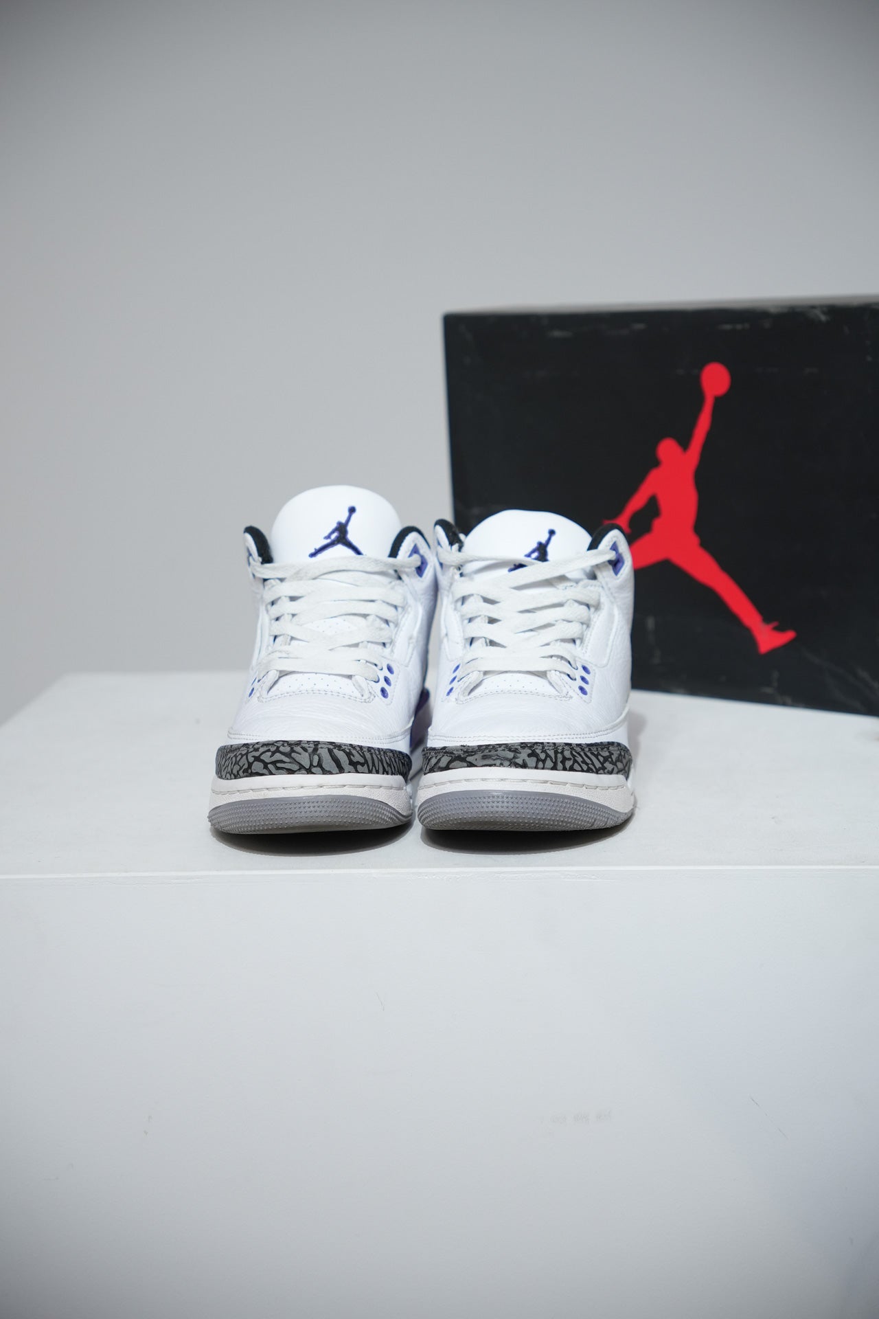 Jordan 3 Dark Iris GS (Taille 38)