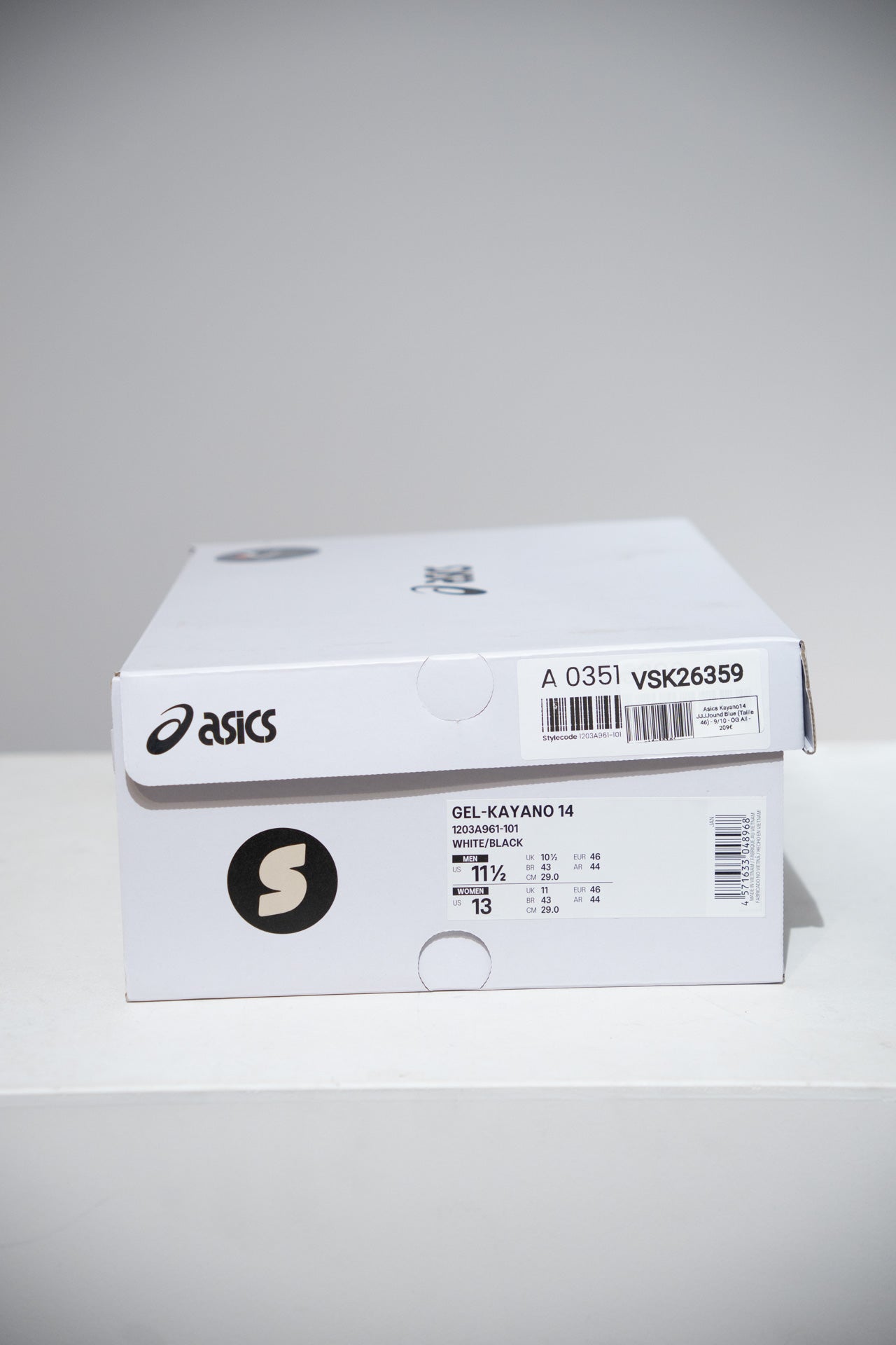 Asics Kayano14 JJJJound Blue (Taille 46)