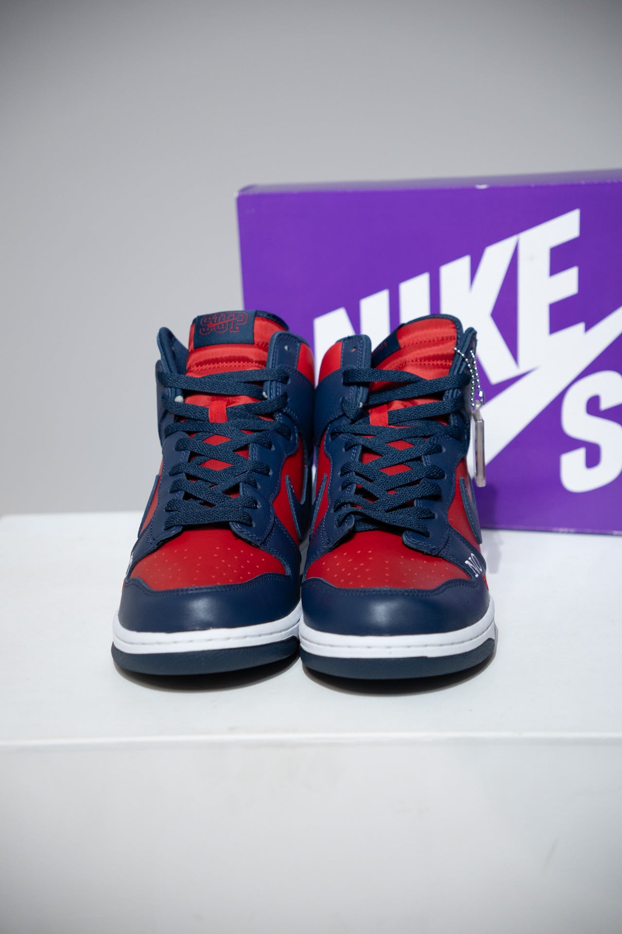 Dunk High Sb Supreme By Any Means Midnight navy (Taille 44)