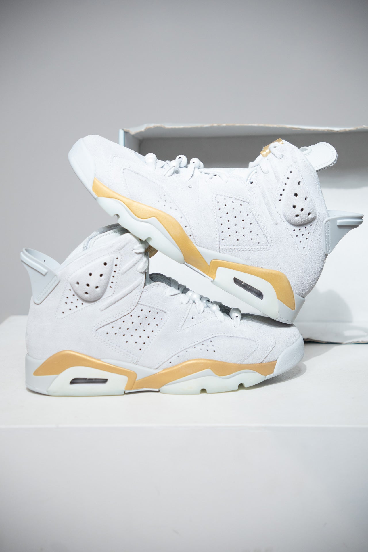 Jordan 6 Pure Platinium (Taille 40,5)
