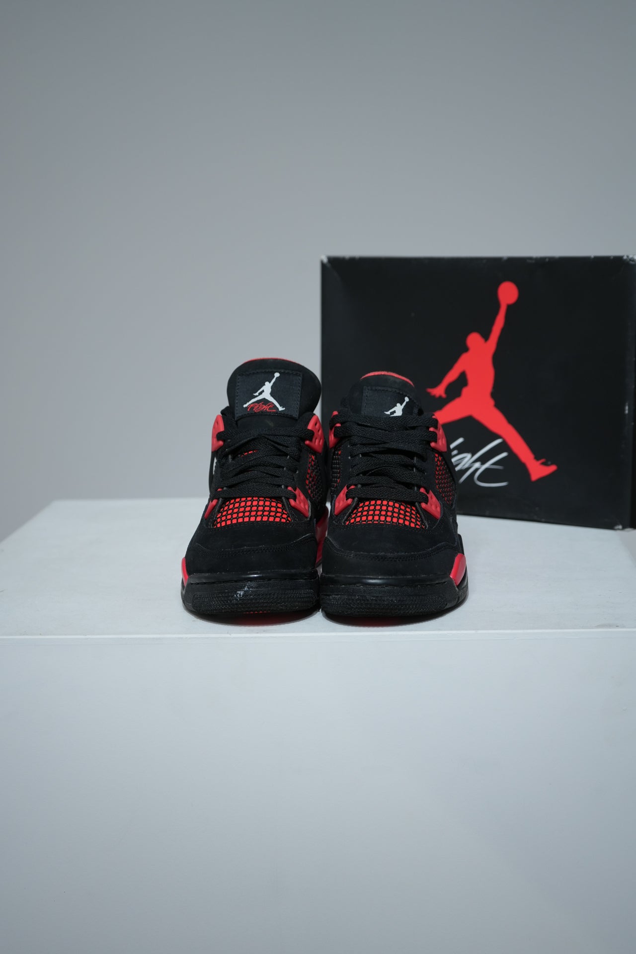Jordan 4 Red Thunder GS (Taille 36)