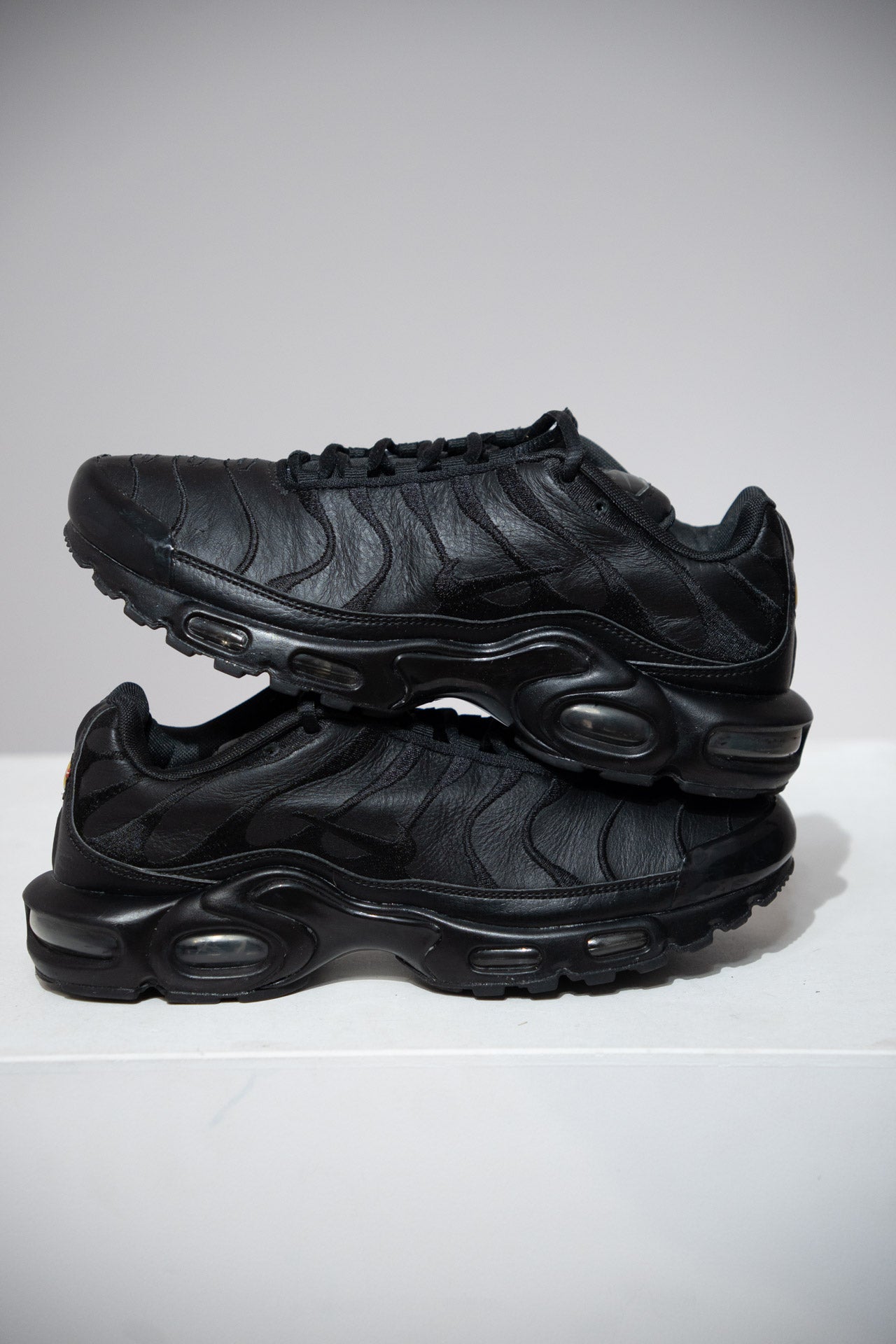 Air Max Plus (TN) Leather Black (Taille 42)