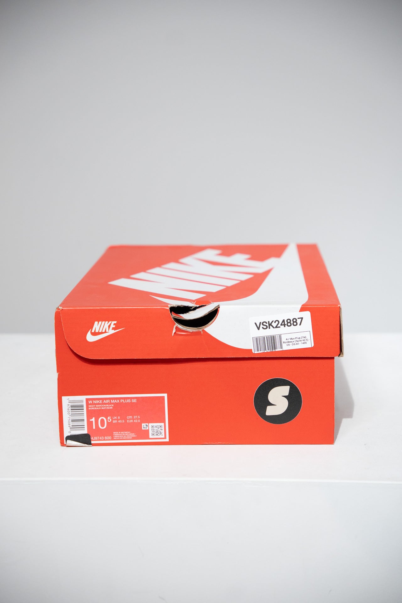 Air Max Plus (TN) Bordeaux (Taille 42,5)