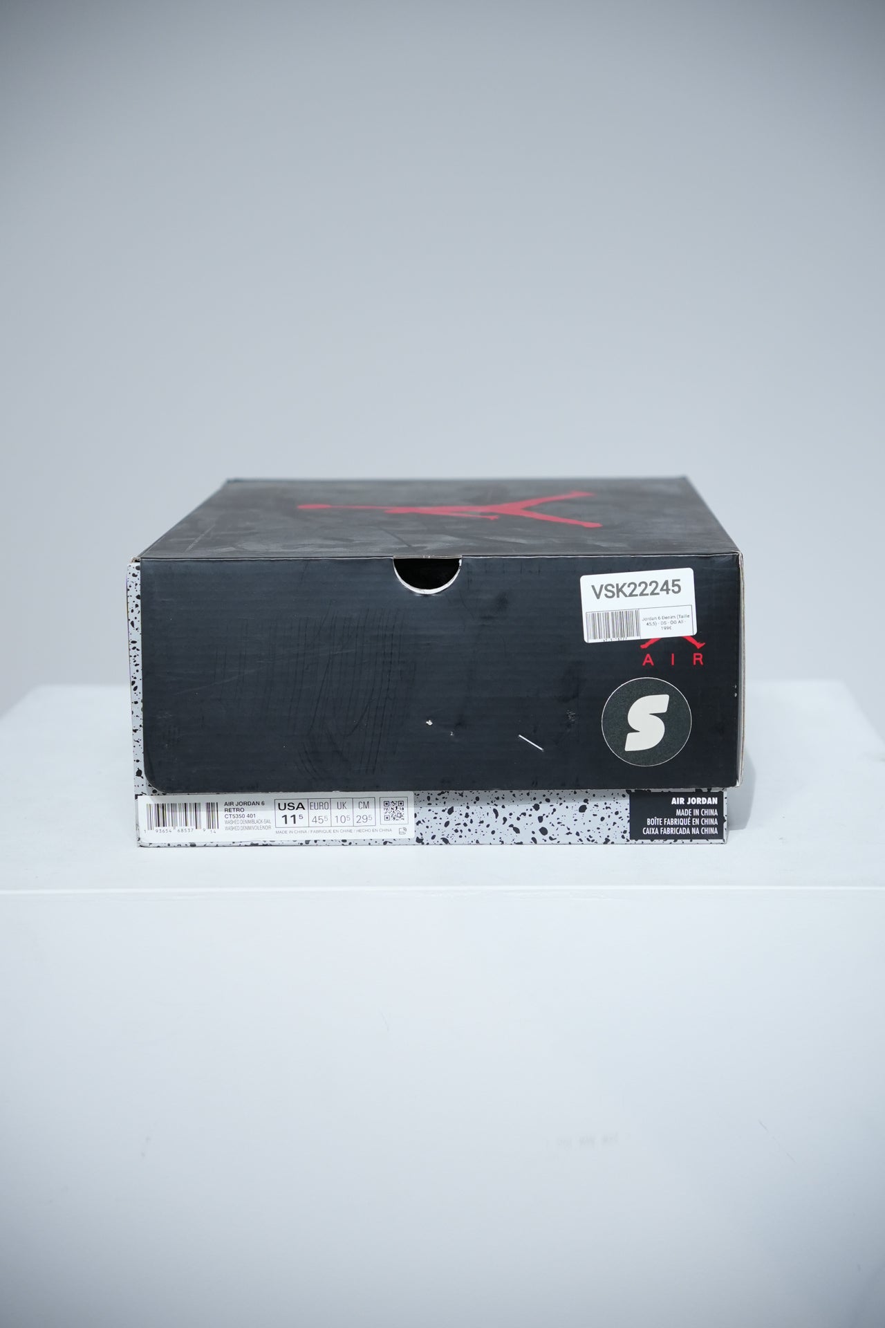 Jordan 6 Denim (Taille 45,5)