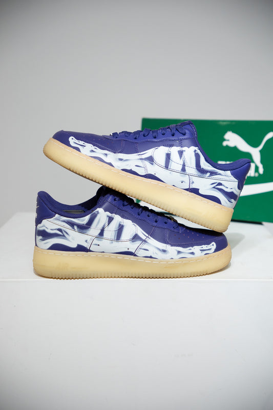 Air Force 1 Skeleton Purple (Taille 42)