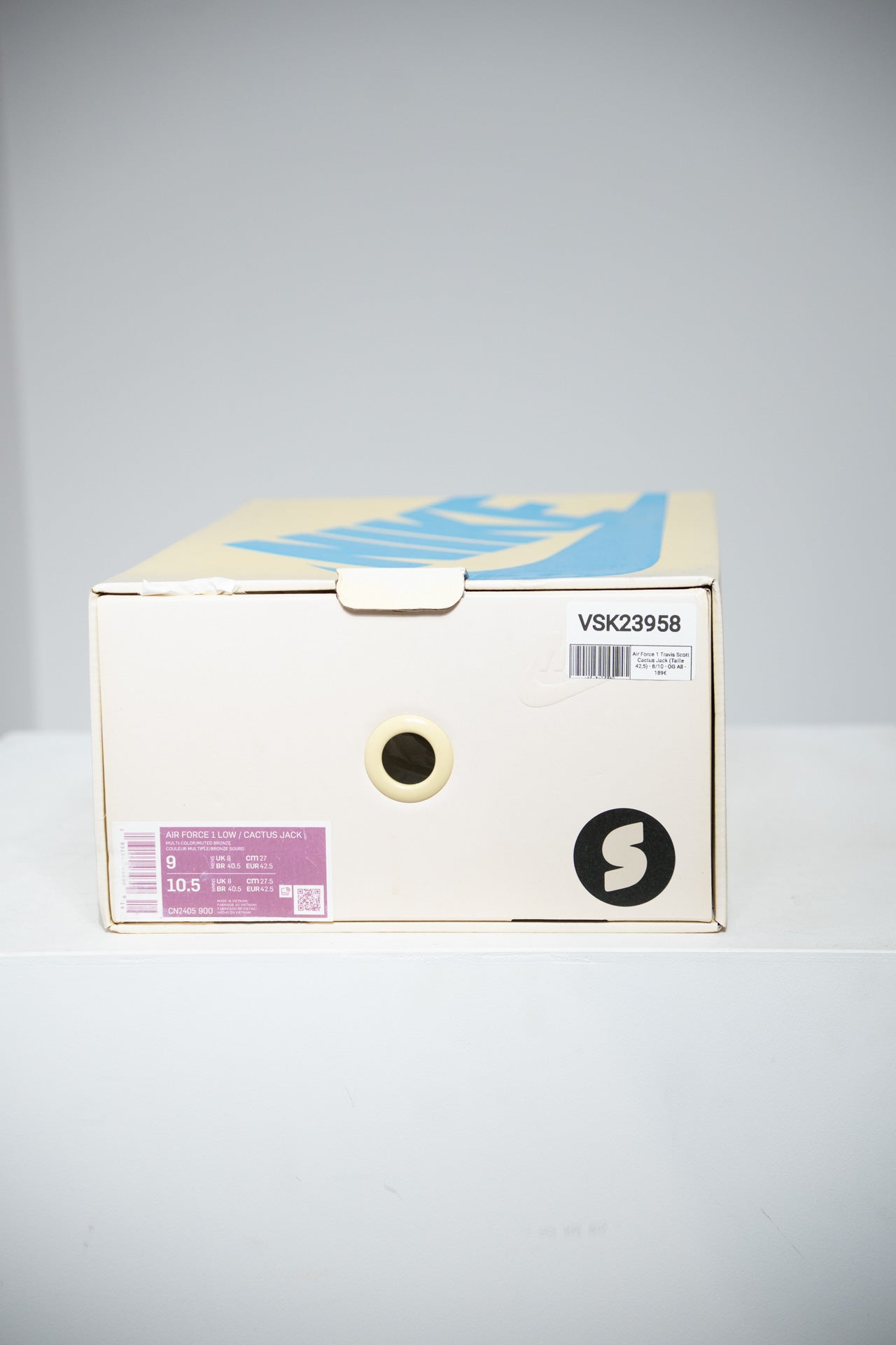 Air Force 1 Travis Scott Cactus Jack (Taille 42,5)