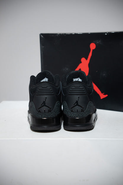Jordan 3 Black Cat (Taille 44,5)