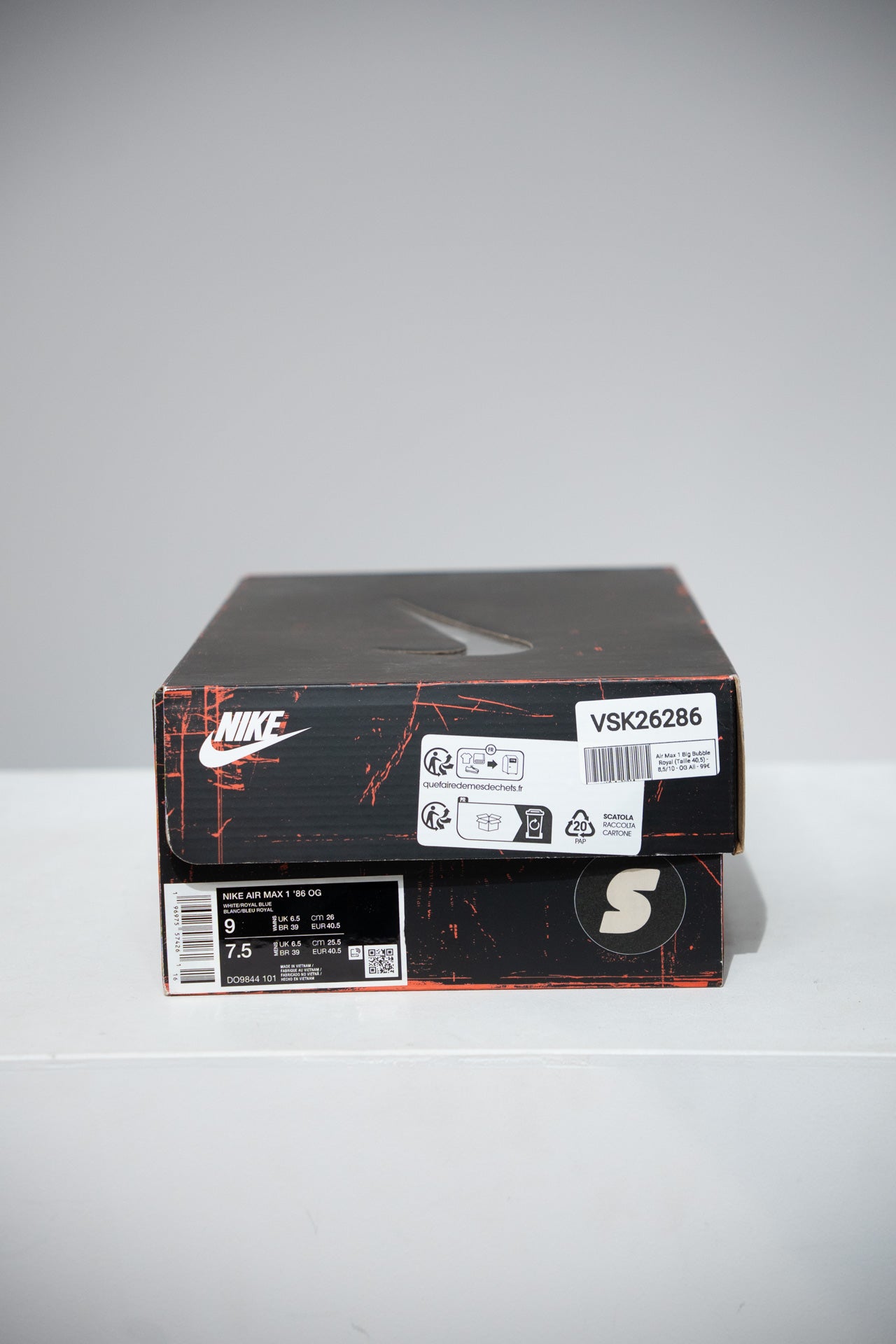 Air Max 1 Big Bubble Royal (Taille 40,5)