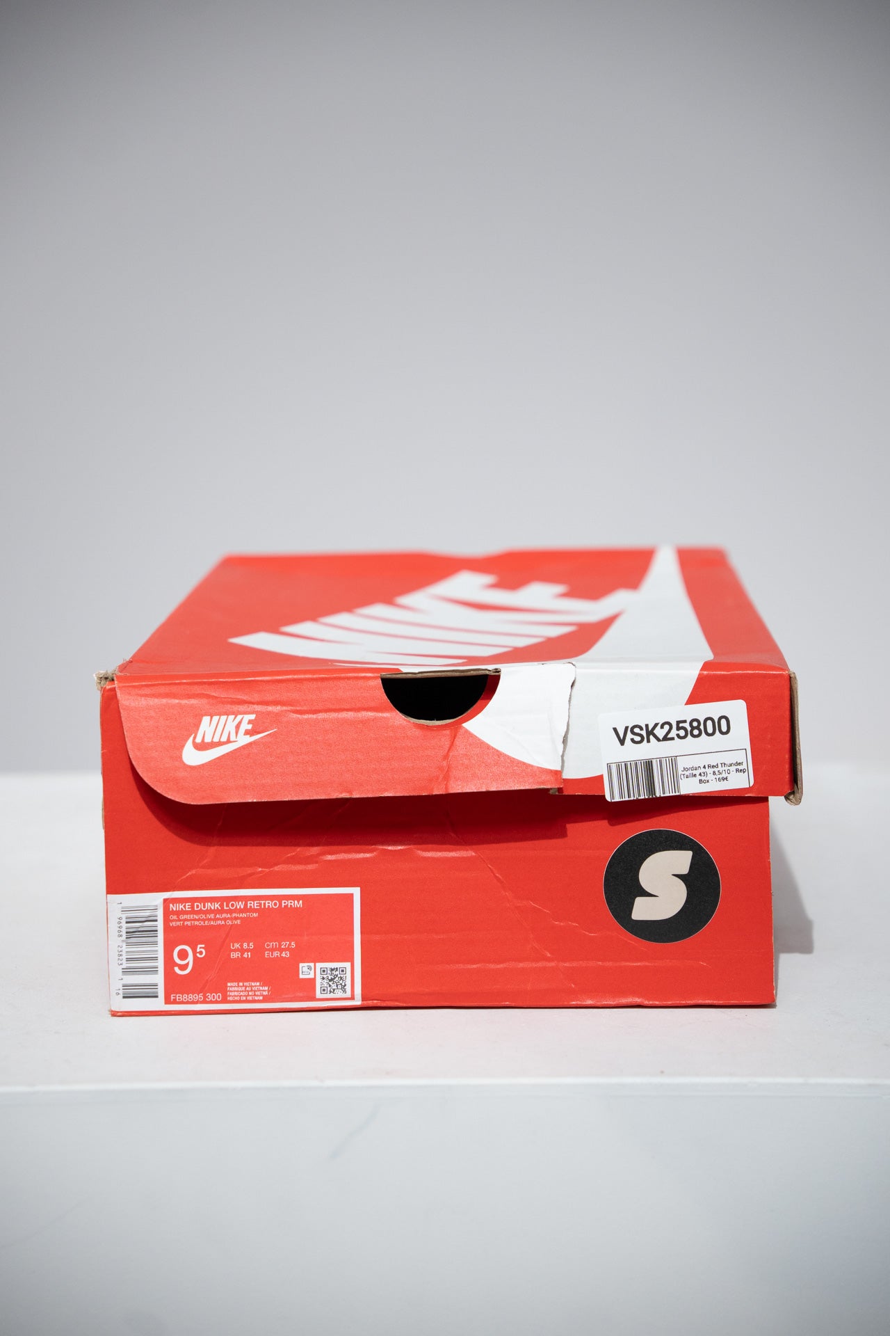 Jordan 4 Red Thunder (Taille 43)