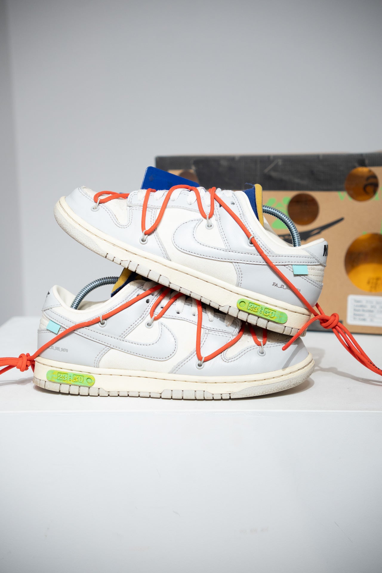 Dunk Low Off White Lot 23/50 (Taille 40)