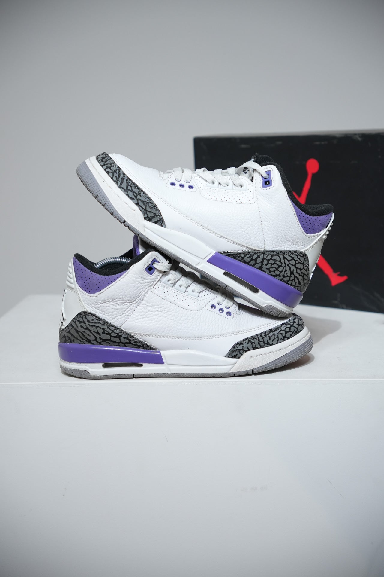 Jordan 3 Dark Iris GS (Taille 38)