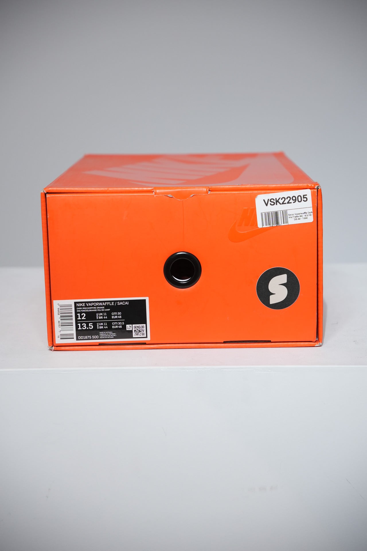 Sacai Vaporwaffle Dark Iris (Taille 46)