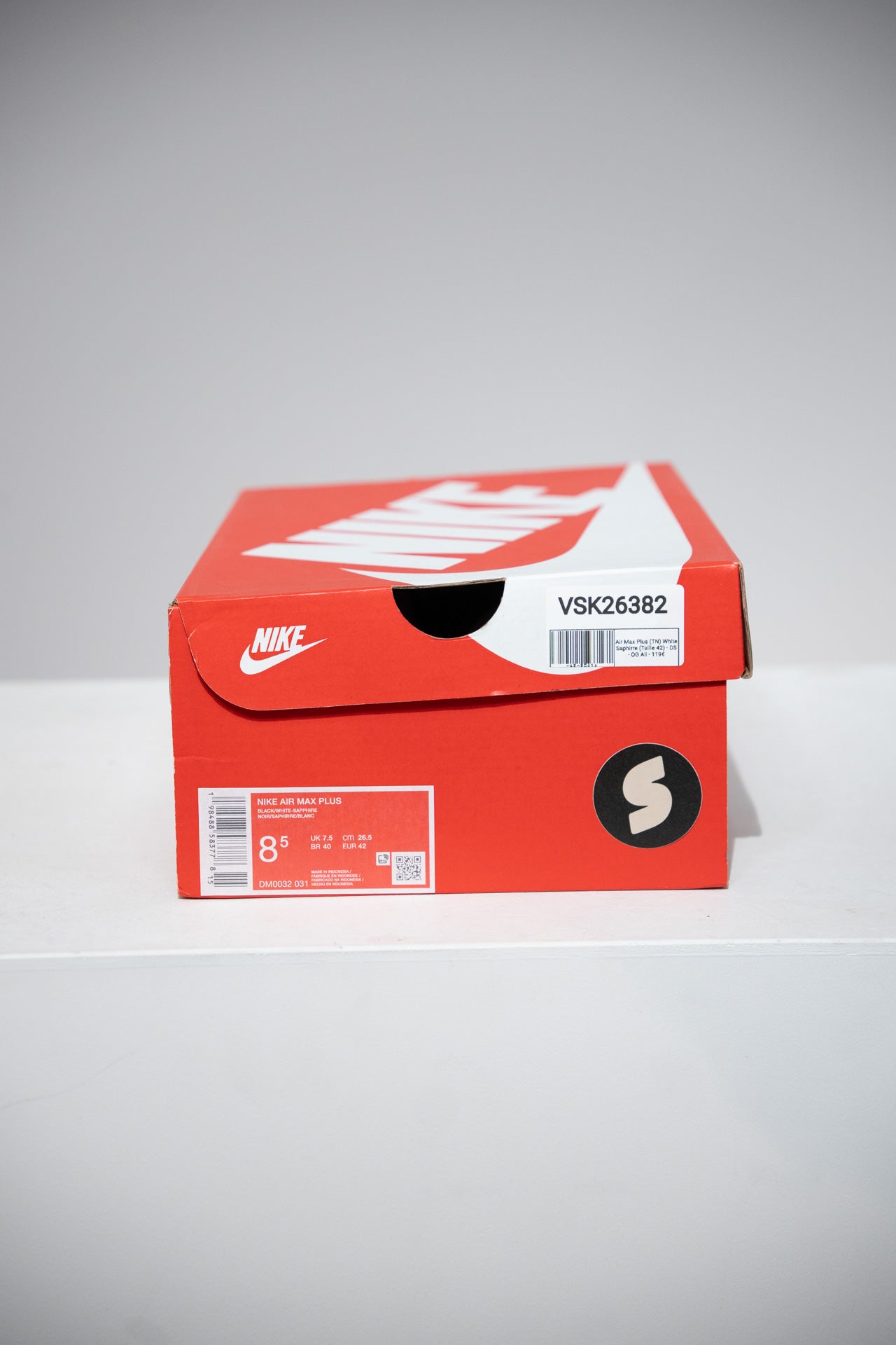 Air Max Plus (TN) White Saphirre (Taille 42)