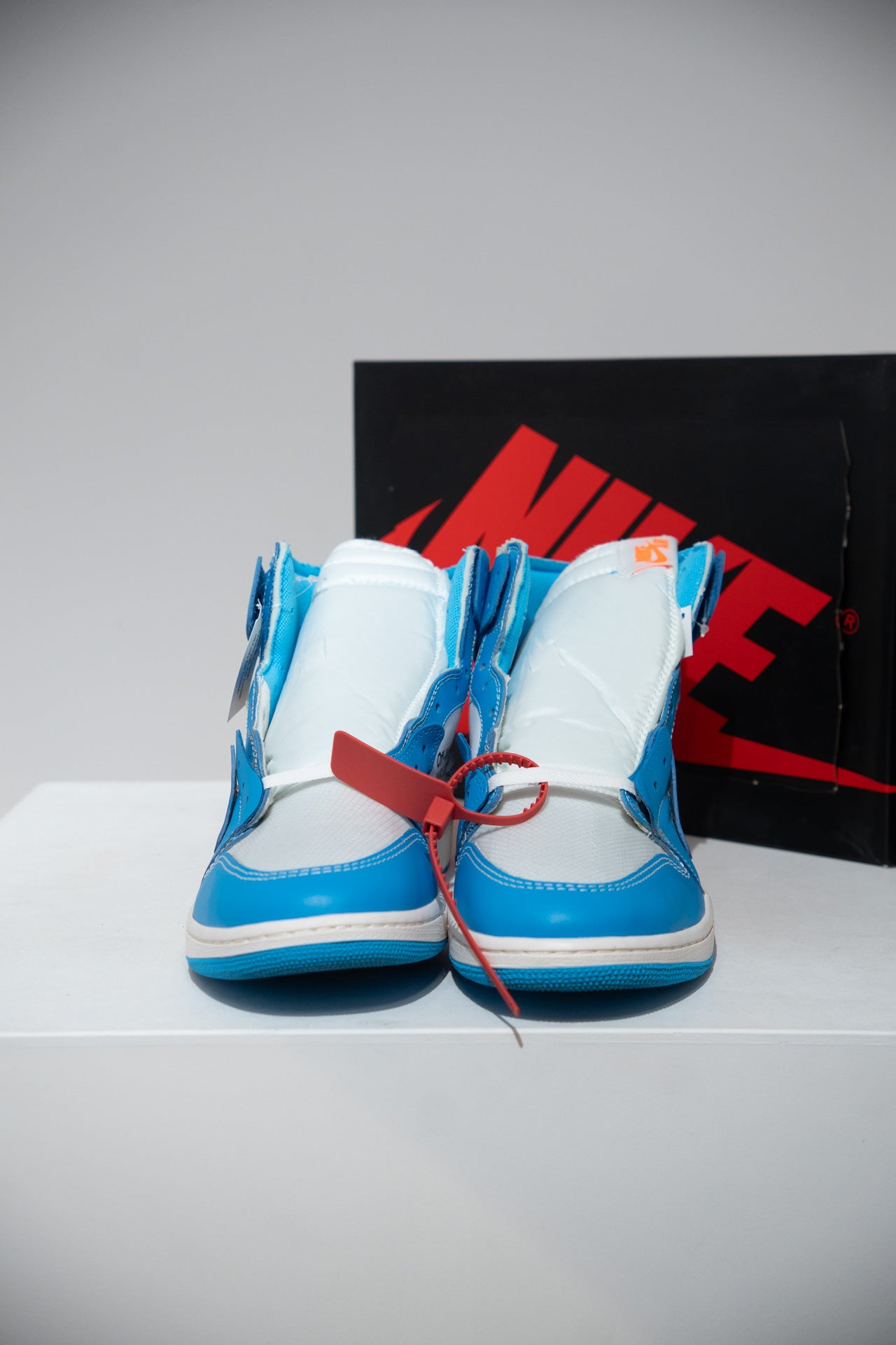 Jordan 1 High Off-White UNC (Taille 47,5)