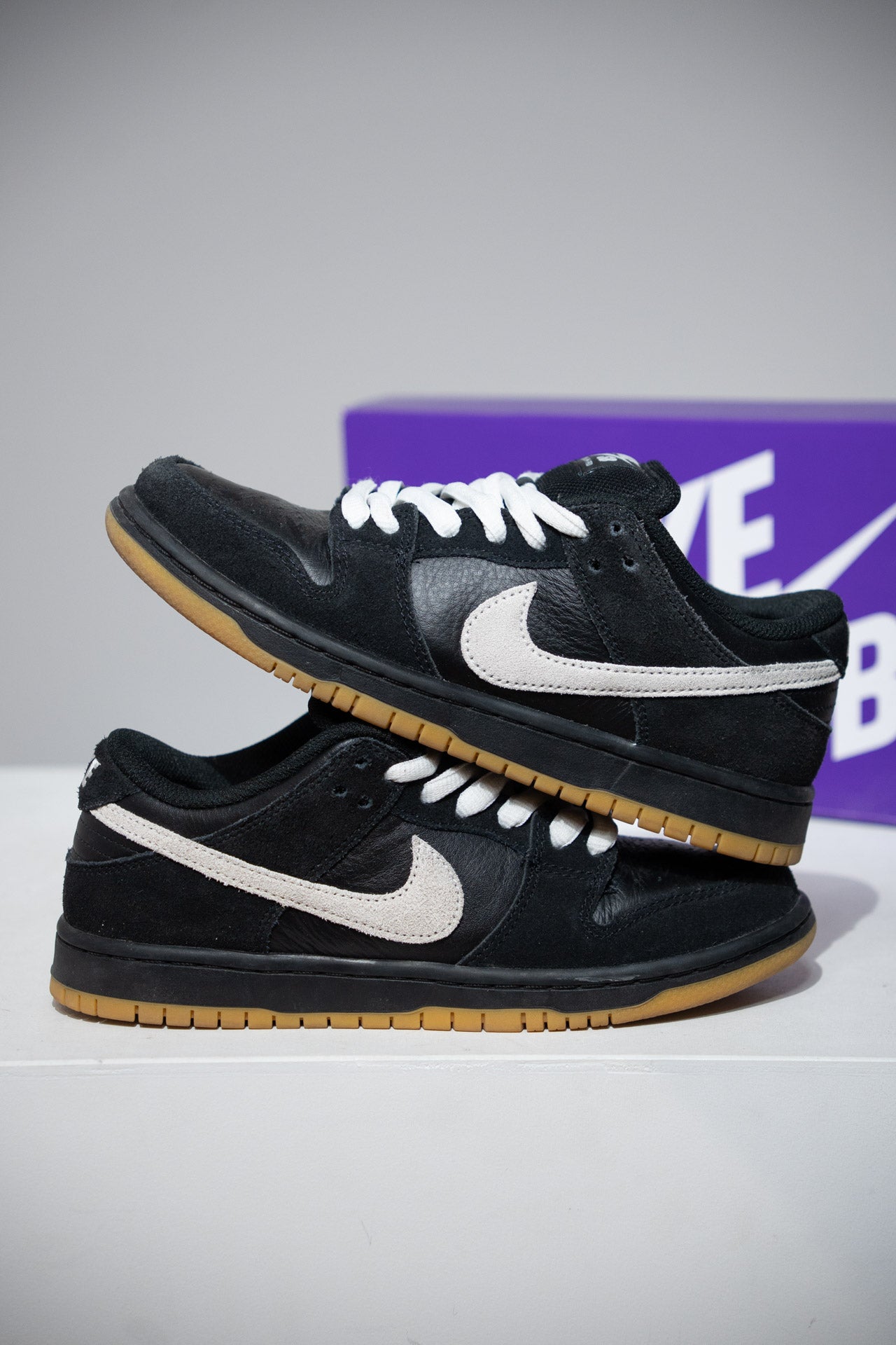 Dunk Sb Iso Black White Gum (Taille 38,5)