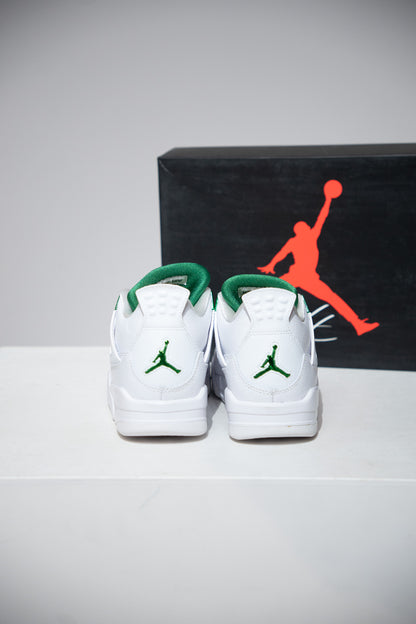 Jordan 4 Metallic Green GS (Taille 38,5)