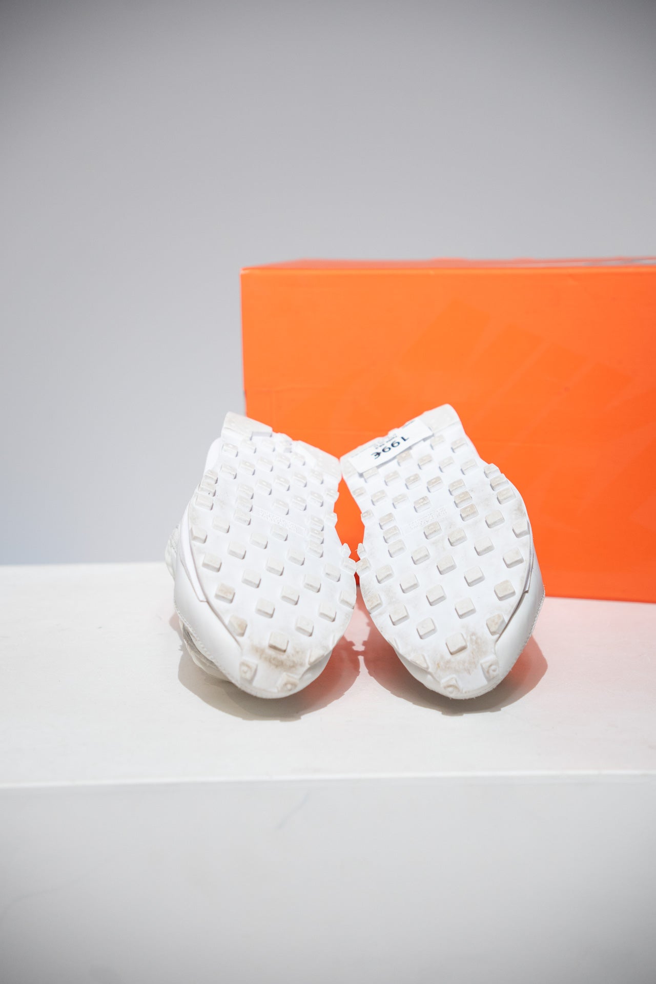 Sacai LD Waffle Nylon White (Taille 38,5)