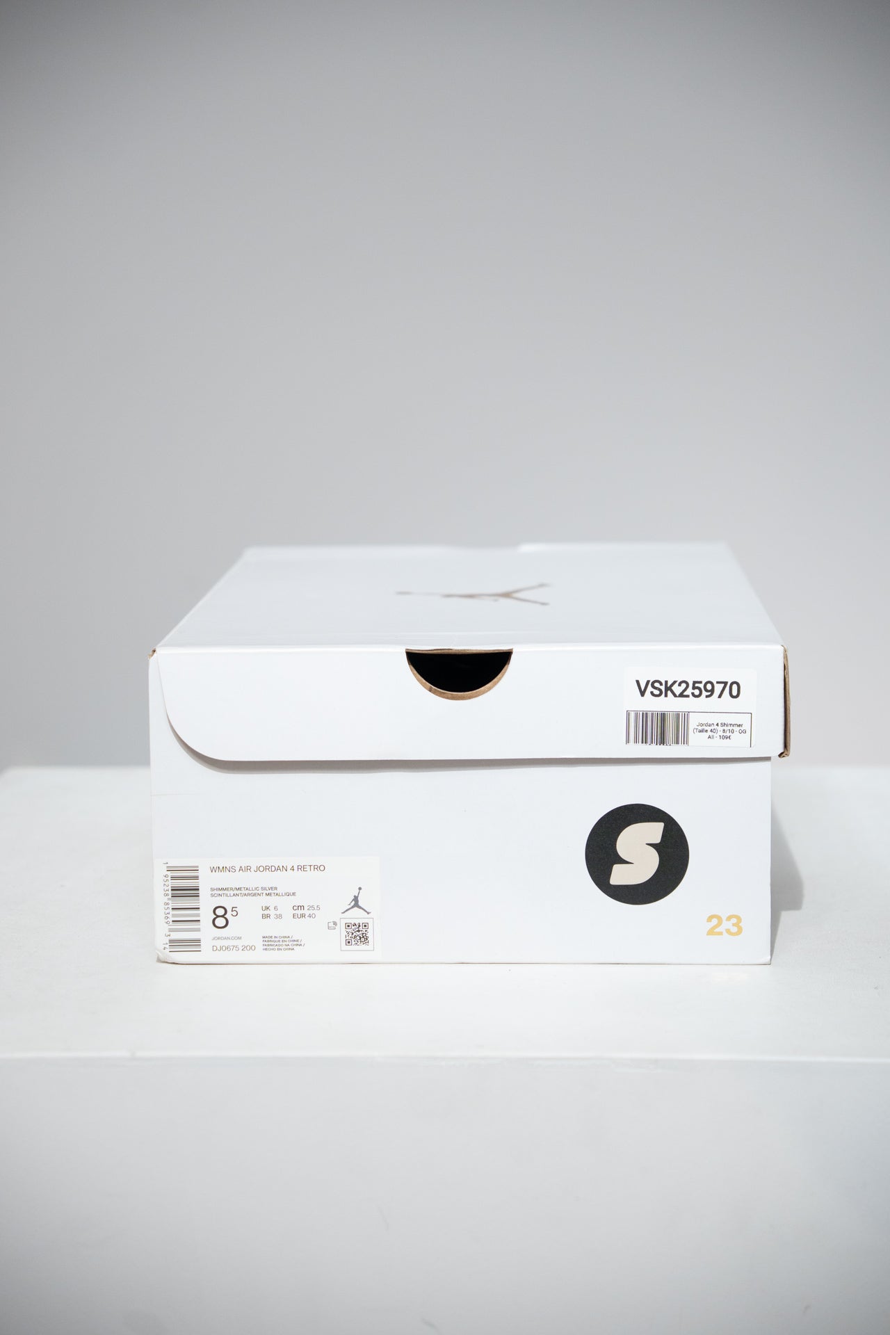 Jordan 4 Shimmer (Taille 40)