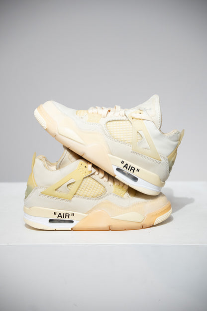 Jordan 4 Off-White Sail (Taille 36,5)