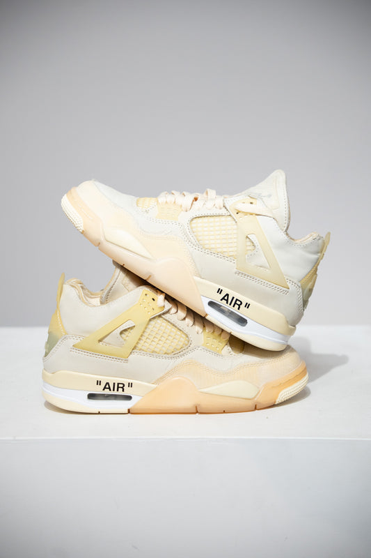 Jordan 4 Off-White Sail (Taille 36,5)