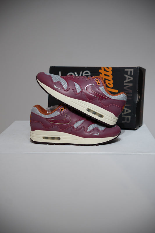 Air Max 1 Patta Rush Marron (Taille 40,5)