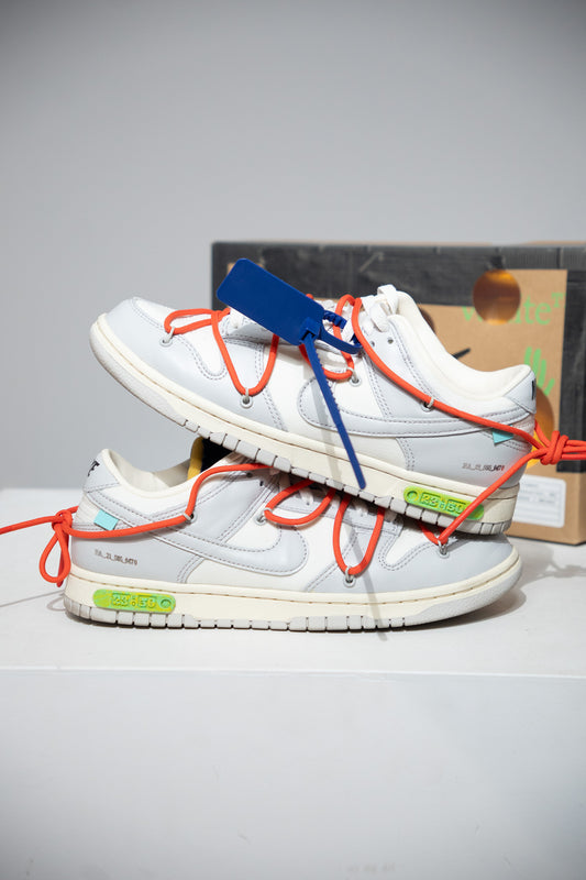 Dunk Low Off White Lot 23/50 (Taille 41)