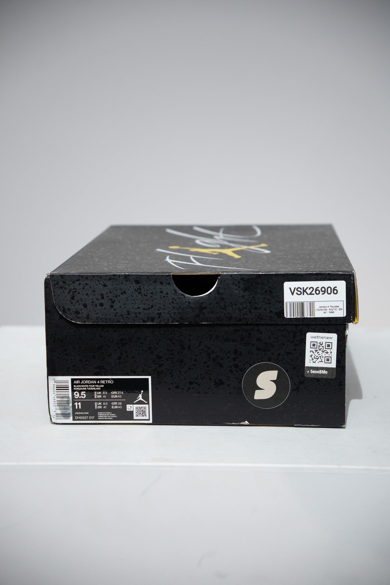Jordan 4 Thunder (Taille 43)