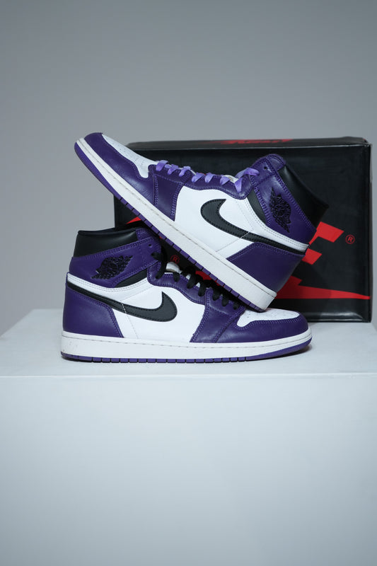 Jordan 1 High Court Purple 2.0 (Taille 44)