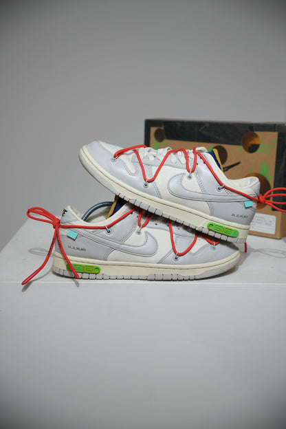 Dunk Low Off White Lot 23/50 (Taille 41)