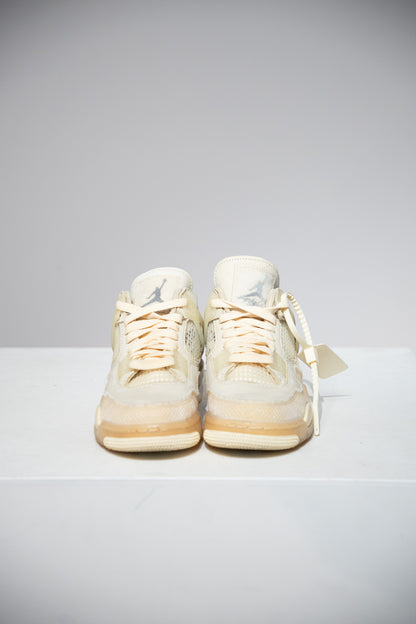 Jordan 4 Off-White Sail (Taille 36)