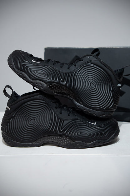 Foamposite Comme Des Garcons Black (Taille 44,5)
