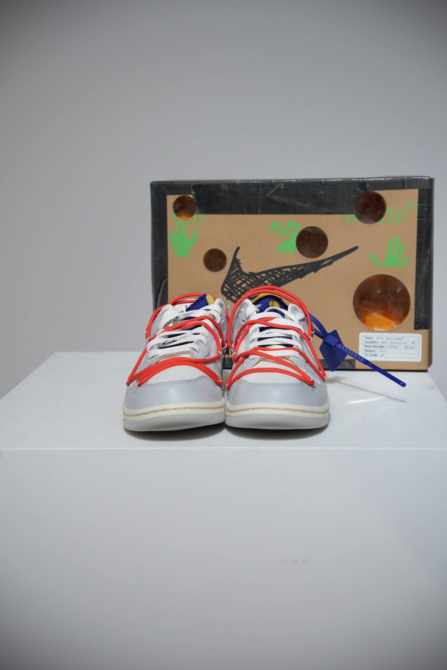 Dunk Low Off White Lot 23/50 (Taille 40)