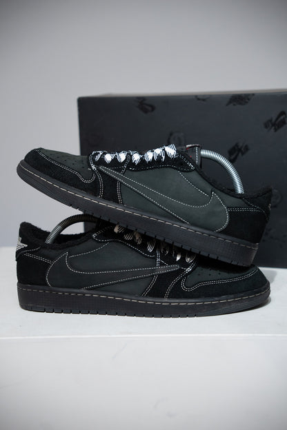 Jordan 1 Low Travis Scott Black Phantom (Taille 44,5)