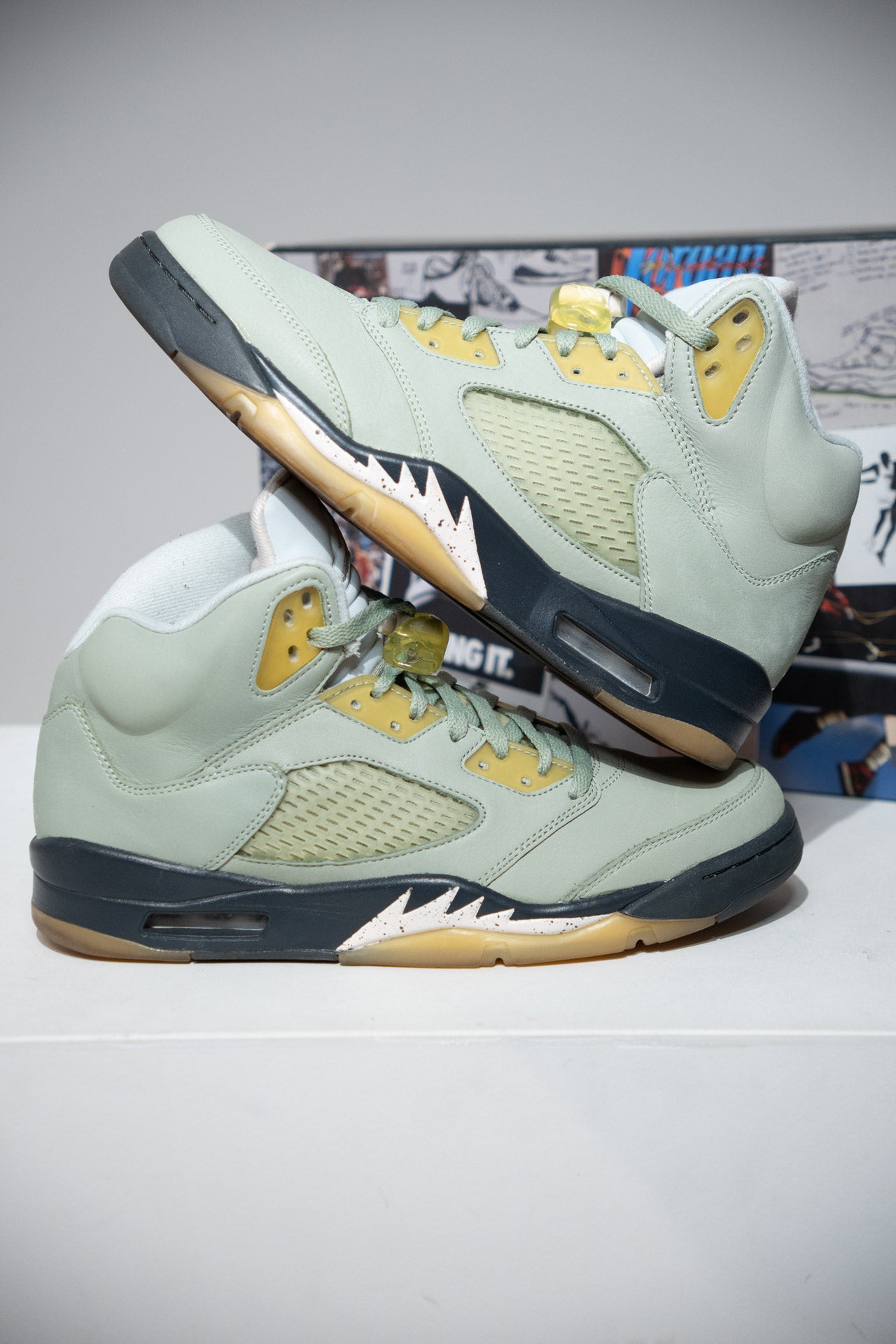 Jordan 5 Clear Jade (Taille 44)