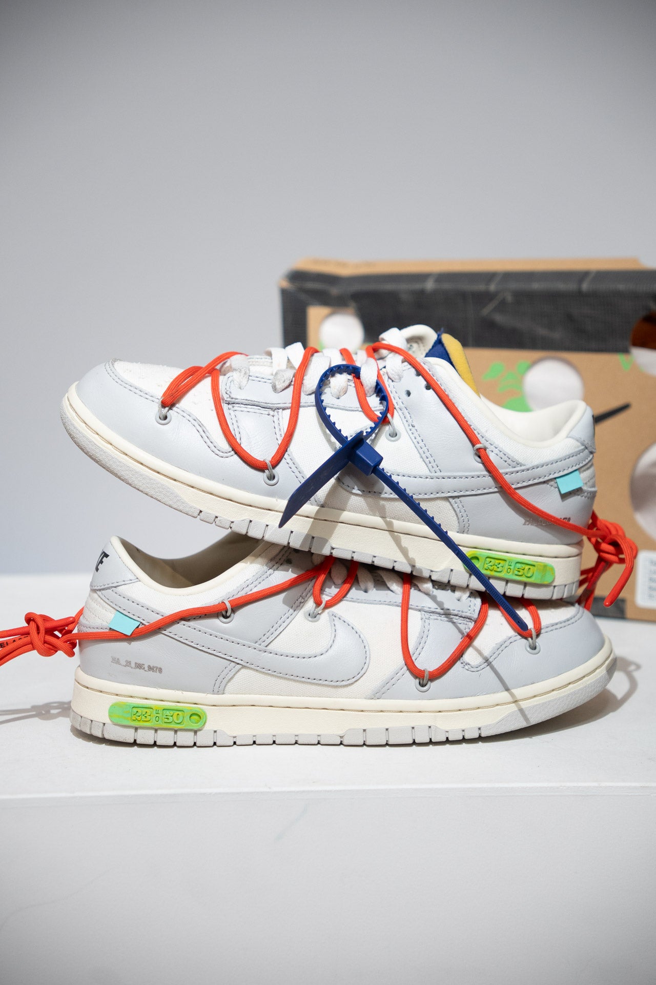 Dunk Low Off White Lot 23/50 (Taille 41)