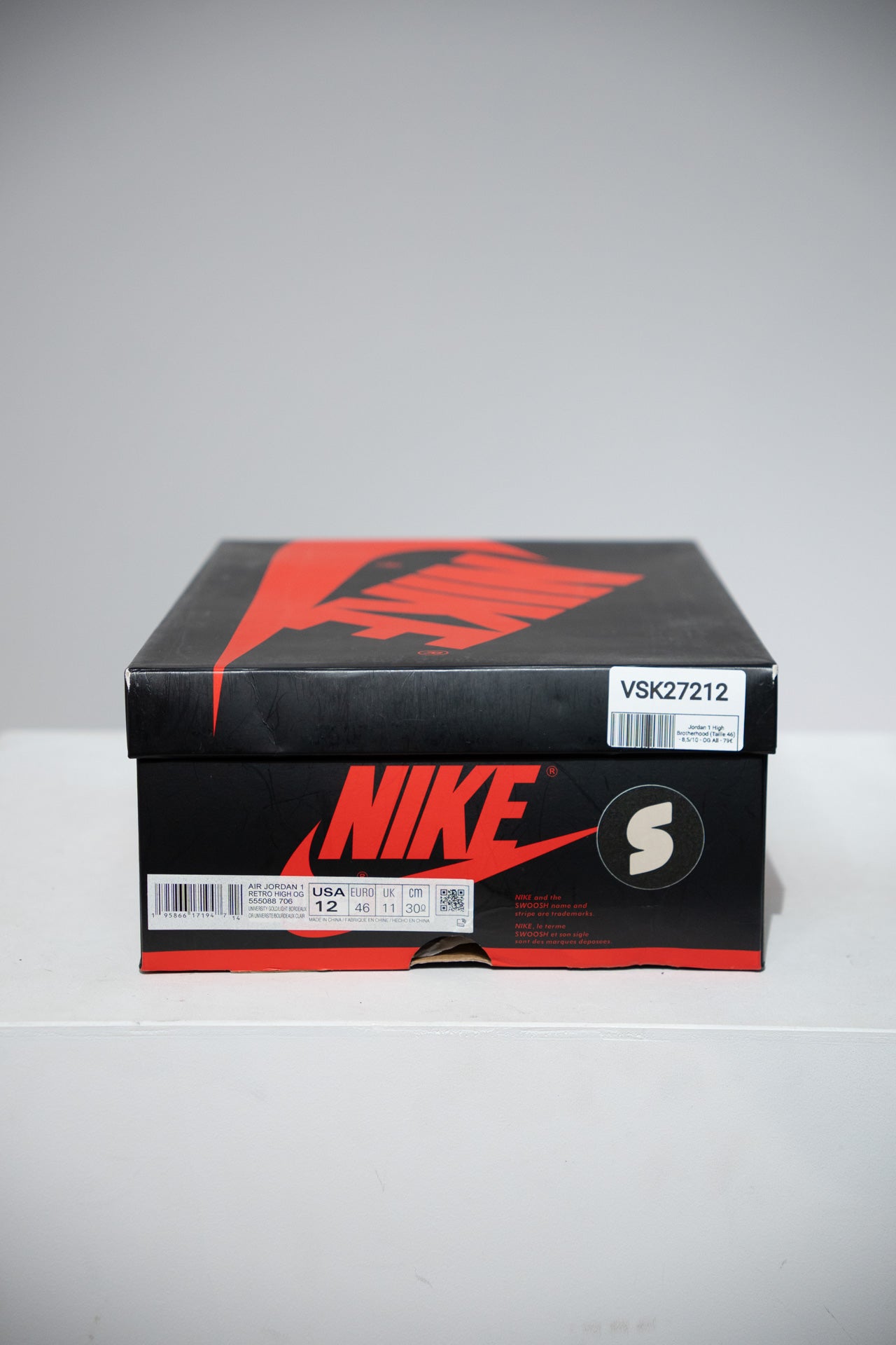 Jordan 1 High Brotherhood (Taille 46)