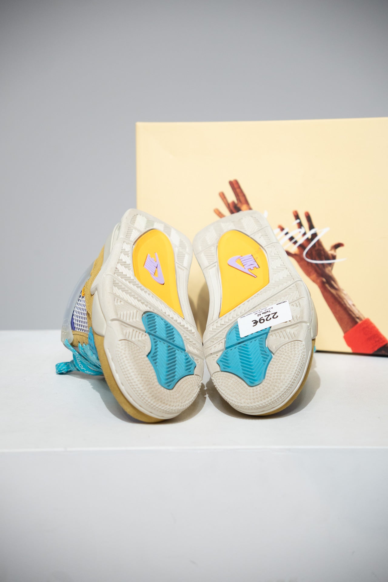Jordan 4 Union Desert Moss (Taille 42)