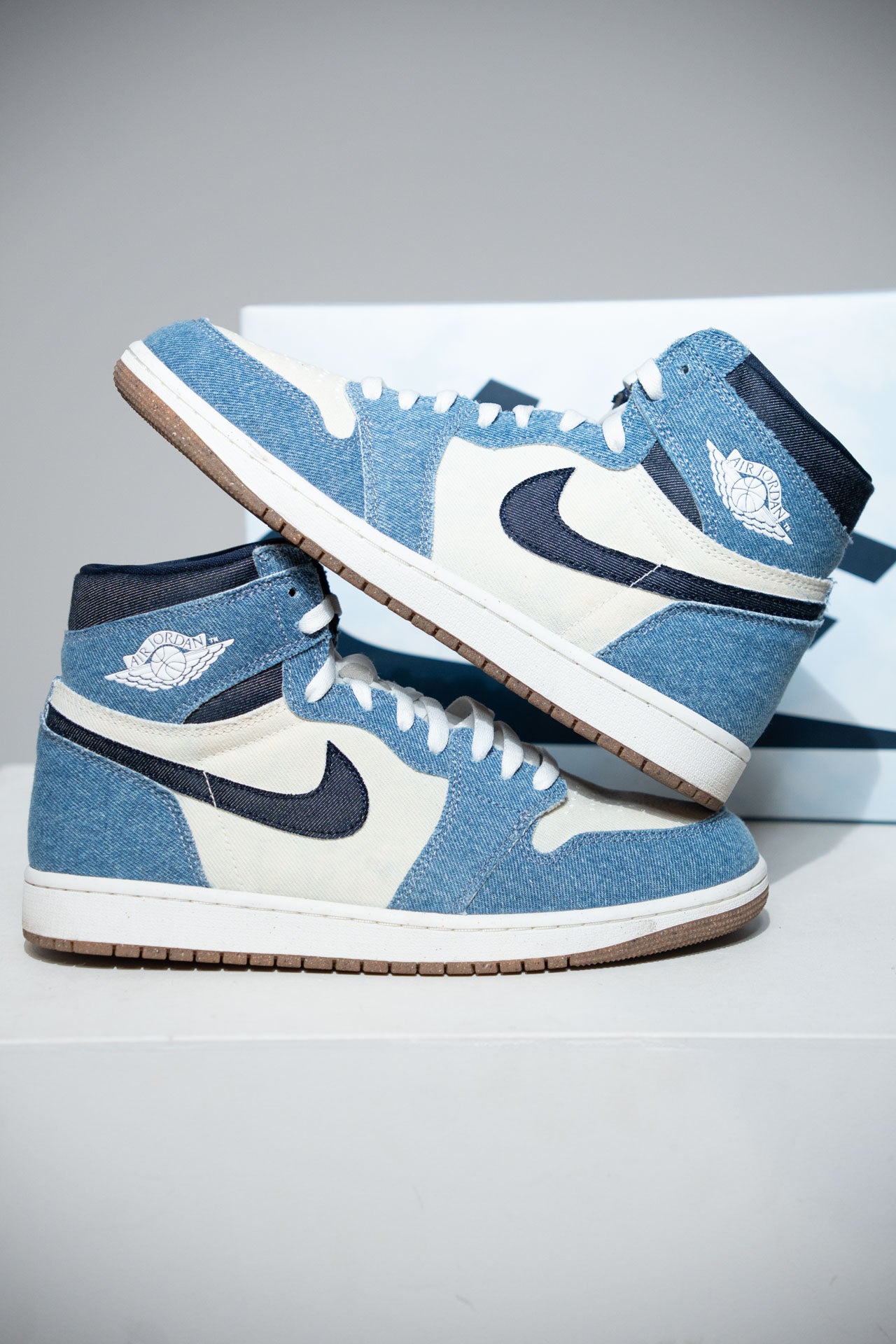 Jordan 1 High Washed Denim (Taille 43)