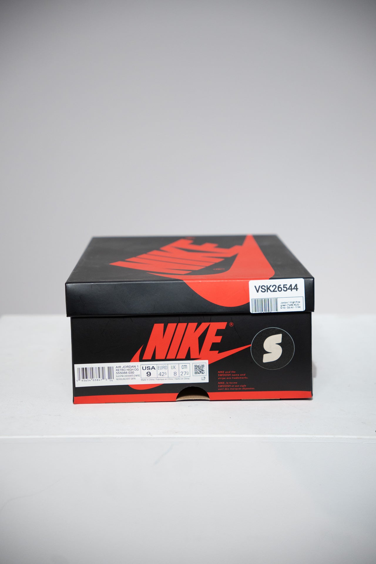 Jordan 1 High Pine green (Taille 42,5)