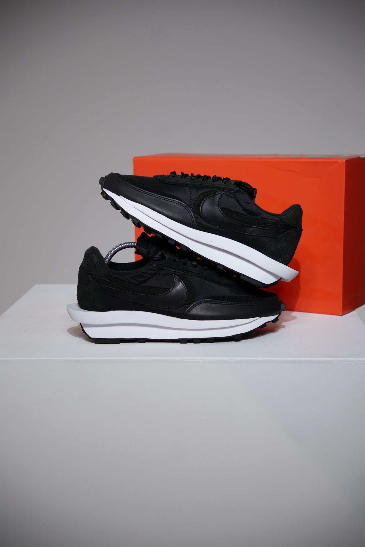 Sacai LD Waffle Nylon Black (Taille 37,5)