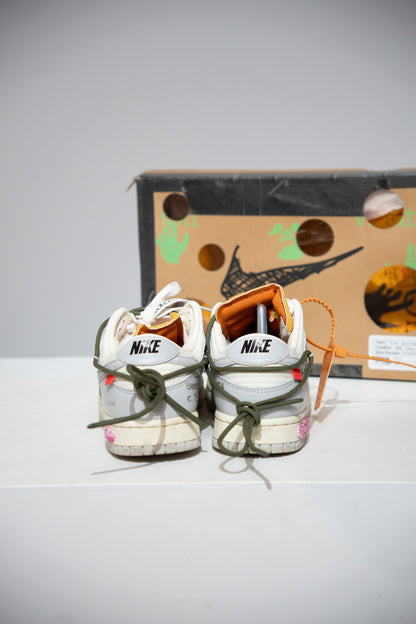 Dunk Low Off White Lot 22/50 (Taille 40)